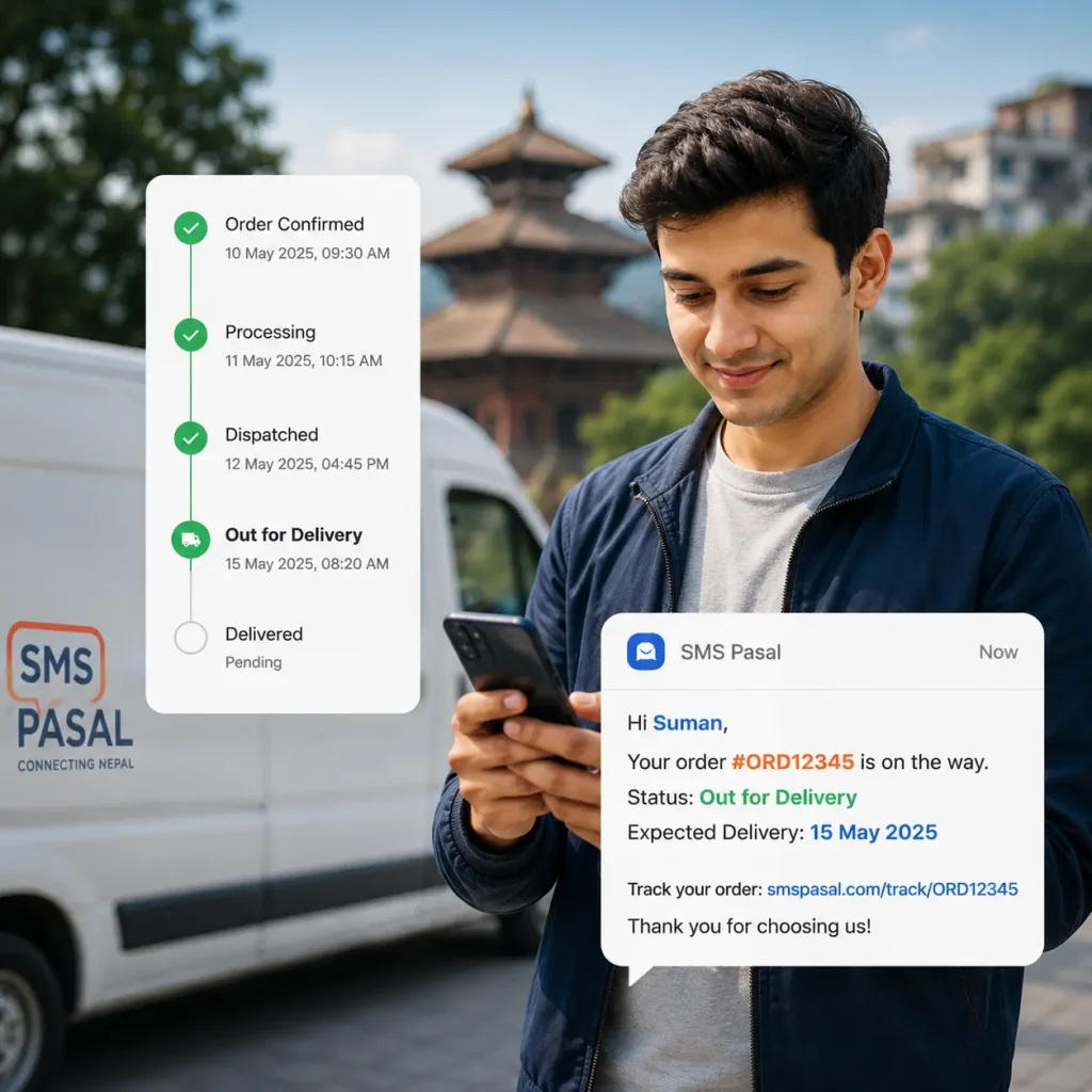 SMS Tracking System in Nepal