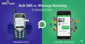 Bulk SMS vs. WhatsApp Marketing